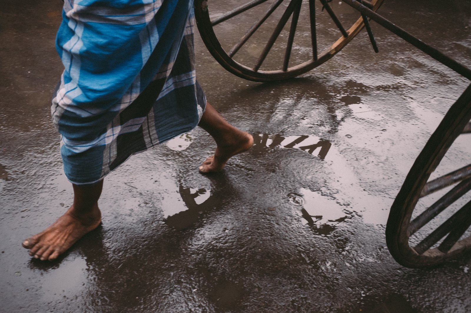 Handpulled Rickshaw, Kolkata