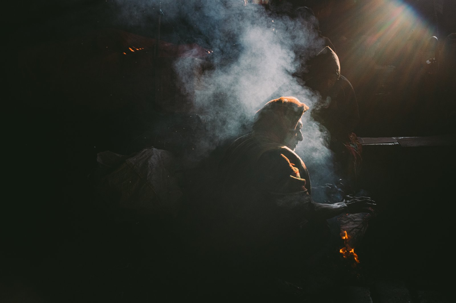 Smokes On Streets Of Kolkata