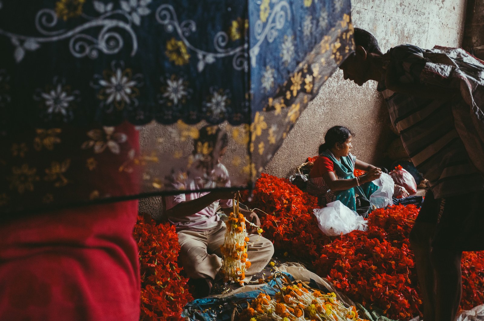 Mullick Ghat Flower Market, Kolkata