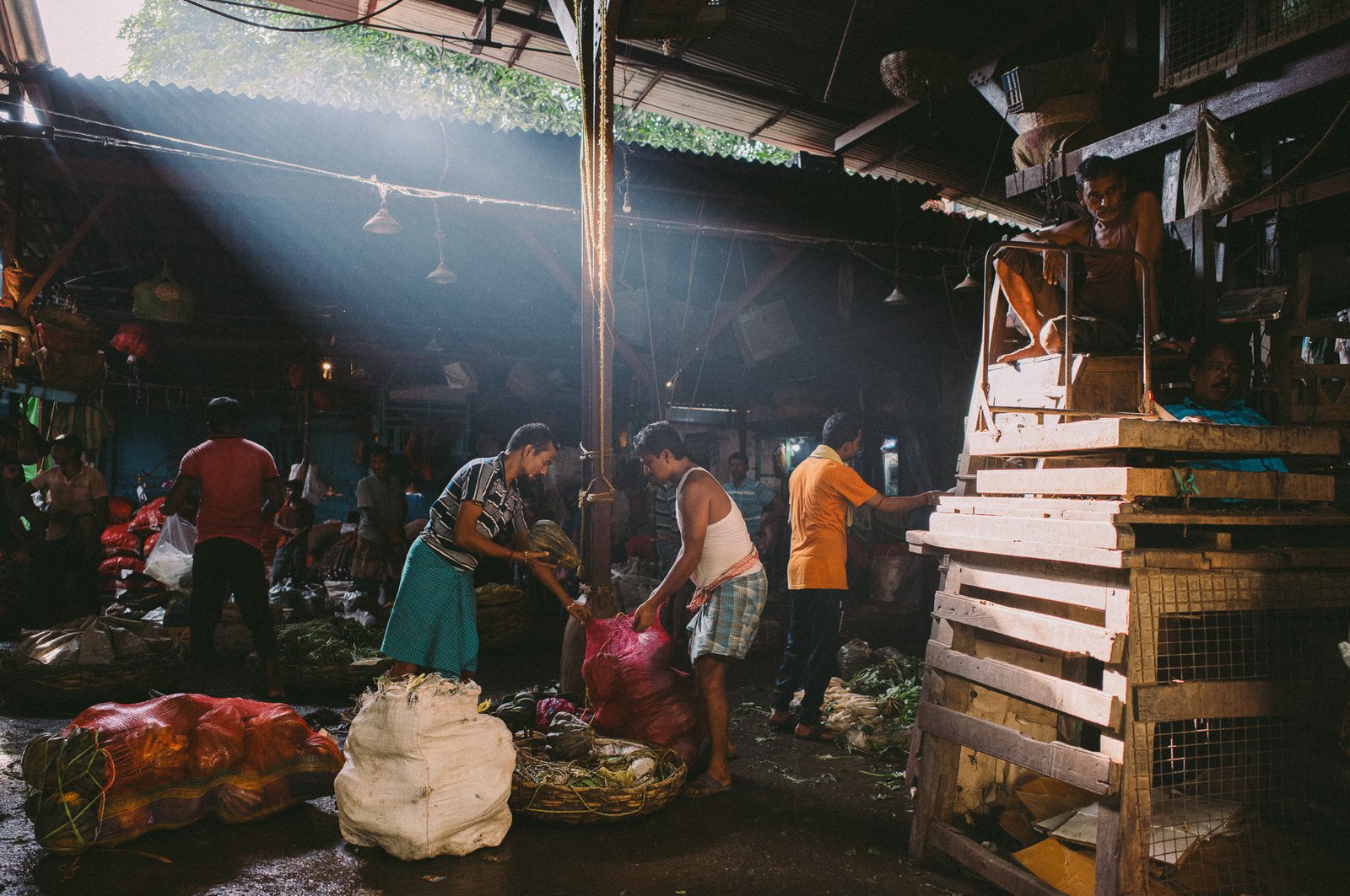 Koley Market Photography in Kolkata